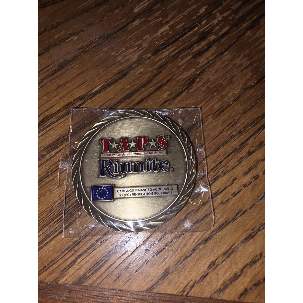 T*A*P*S TAPS RIUNITE Veterans Affairs United States Challenge Metal Coin